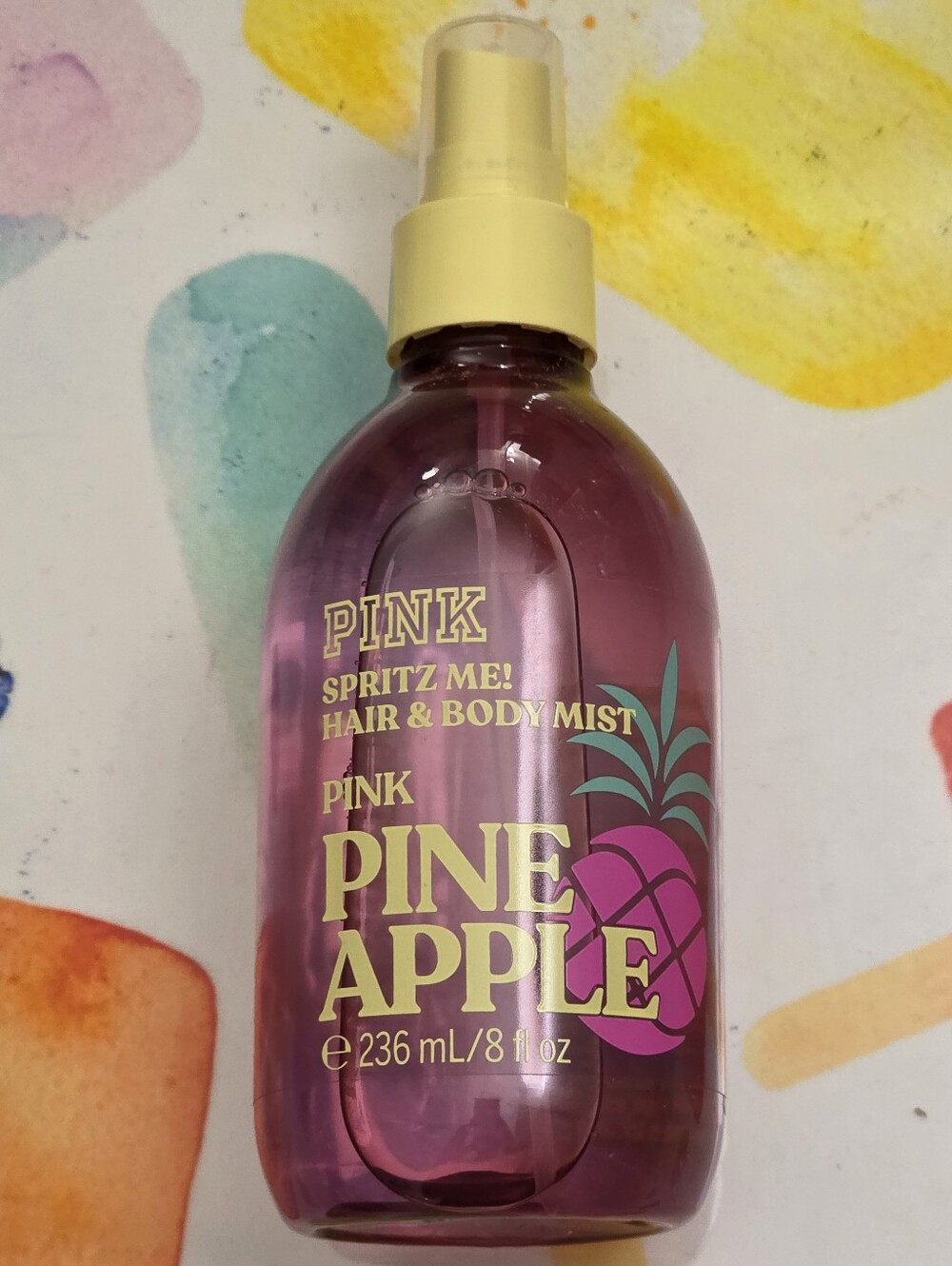 PINK Victoria's Secret Pineapple Hair & Body Mist 8oz NEW RARE